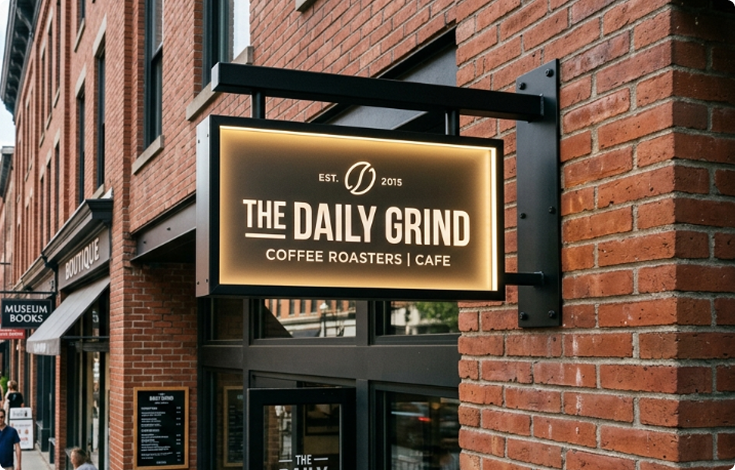 Blade Signs for Rhode Island Storefronts and Walkable Districts