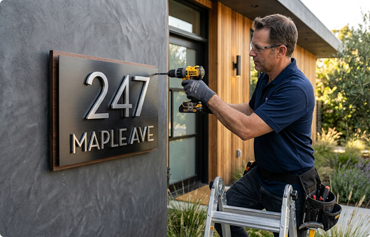 What Affects Address Sign Pricing
