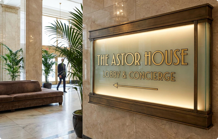 What Affects Lobby Sign Pricing